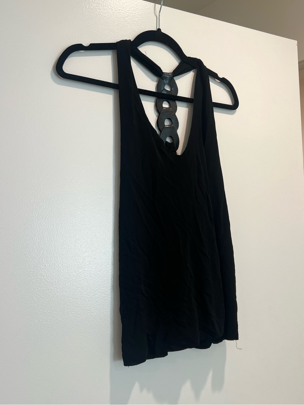 Black Halter Tank